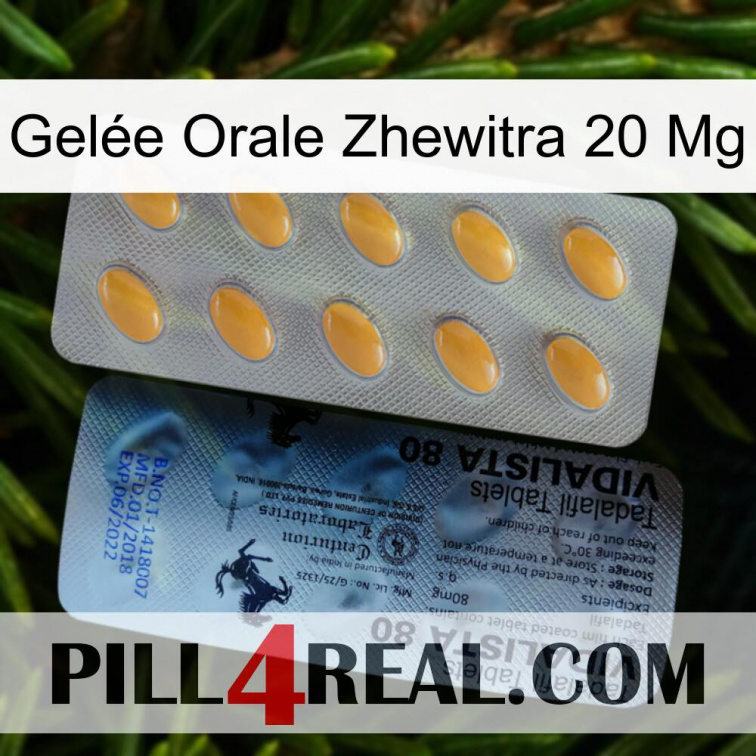 Gelée Orale Zhewitra 20 Mg 44